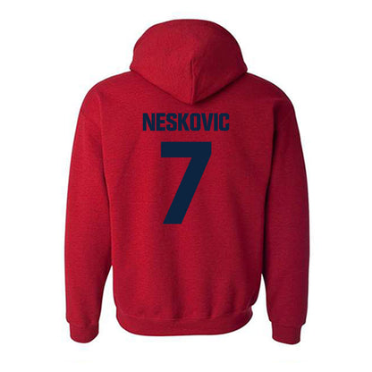 Richmond - NCAA Men's Basketball : Dusan Neskovic - Hooded Sweatshirt