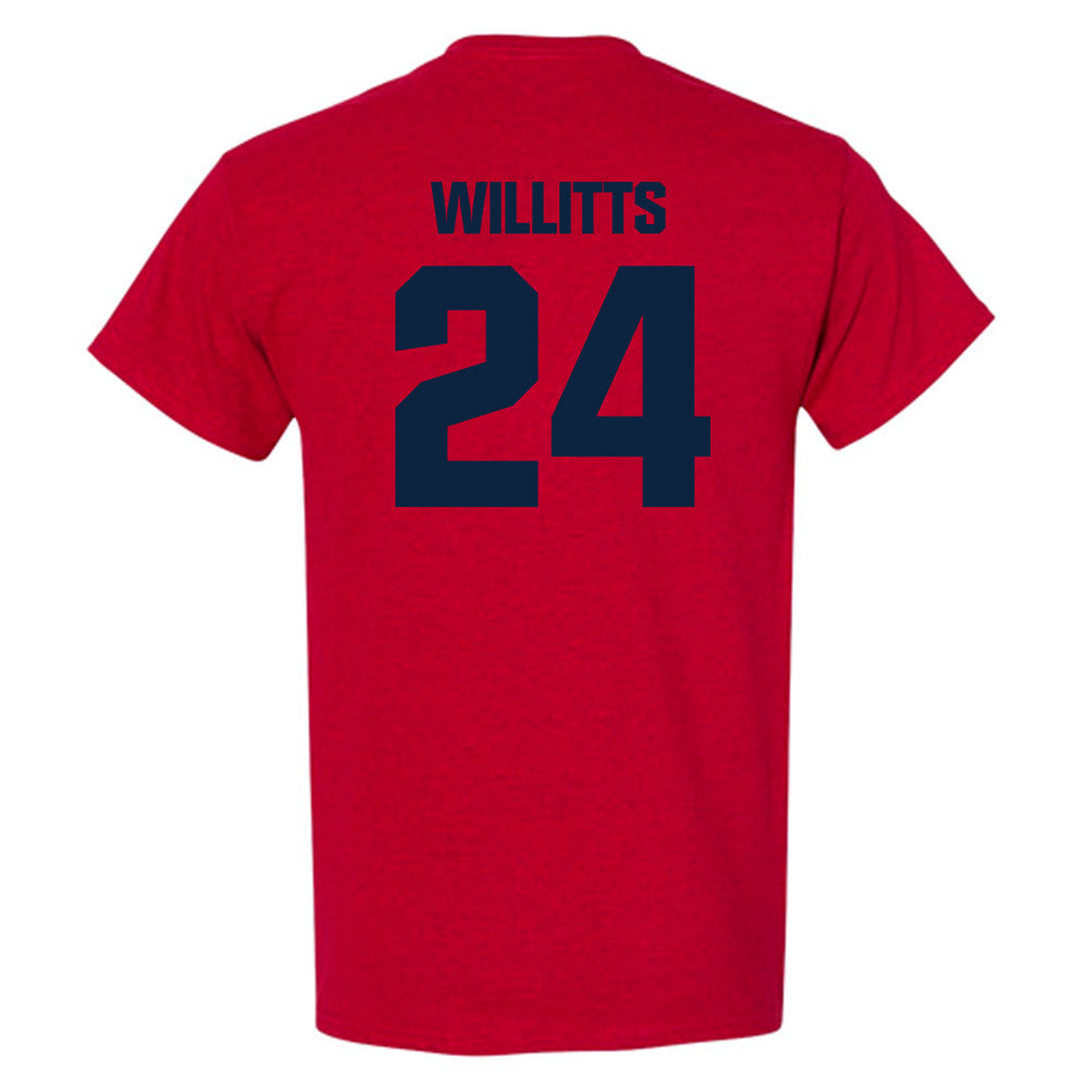 Richmond - NCAA Baseball : Josh Willitts - T-Shirt-1