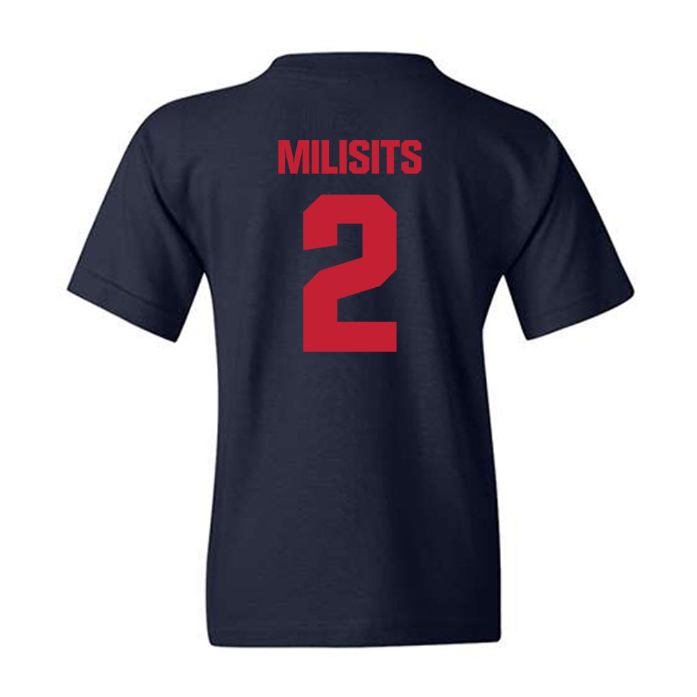 Richmond - NCAA Women's Soccer : Ava Milisits - Youth T-Shirt-1