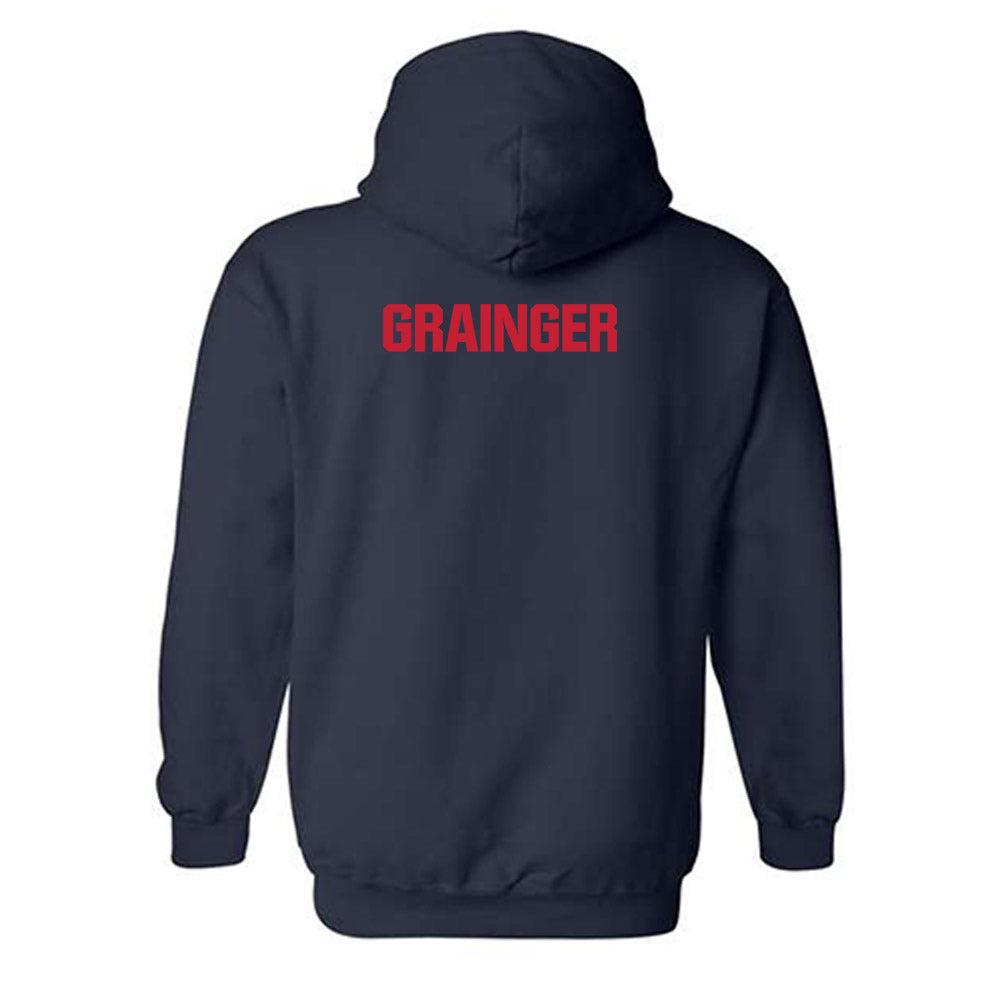 Richmond - NCAA Women's Swimming & Diving : Addison Grainger - Hooded Sweatshirt-1