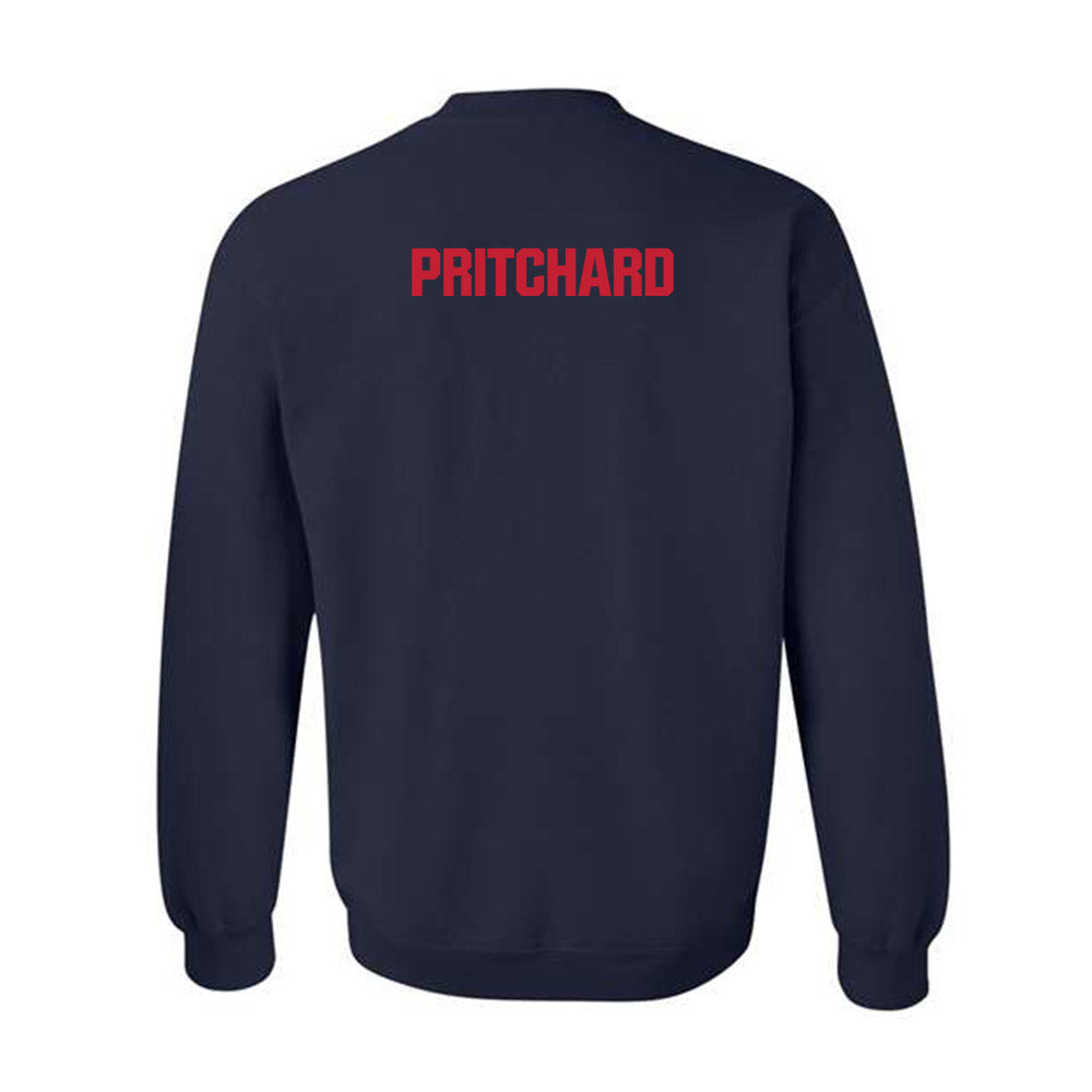 Richmond - NCAA Men's Tennis : Paxton Pritchard - Crewneck Sweatshirt-1