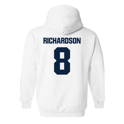 Richmond - NCAA Men's Basketball : Donovan Richardson - Hooded Sweatshirt-1