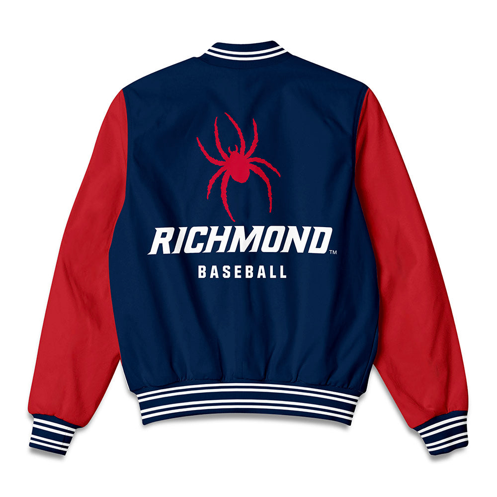 Richmond - NCAA Baseball : Aidan OKeefe - Bomber Jacket-1