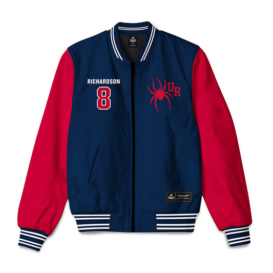 Richmond - NCAA Men's Basketball : Donovan Richardson - Bomber Jacket-0