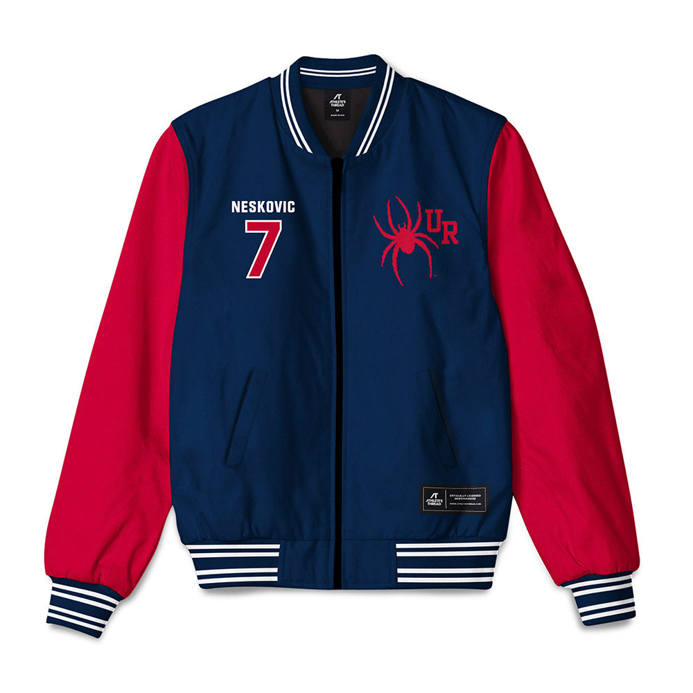 Richmond - NCAA Men's Basketball : Dusan Neskovic - Bomber Jacket