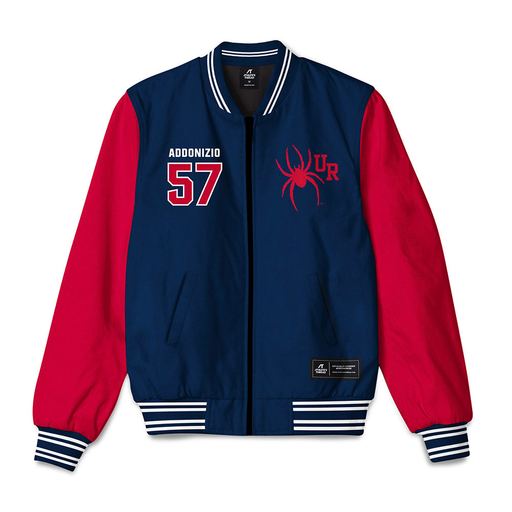 Richmond - NCAA Baseball : Treyor Addonizio - Bomber Jacket