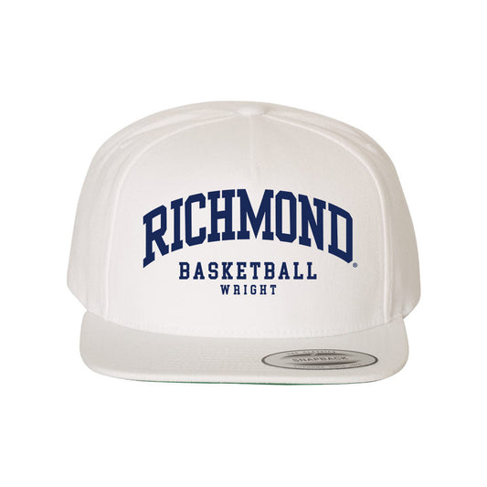 Richmond - NCAA Women's Basketball : Rayne Wright - Snapback Hat-0