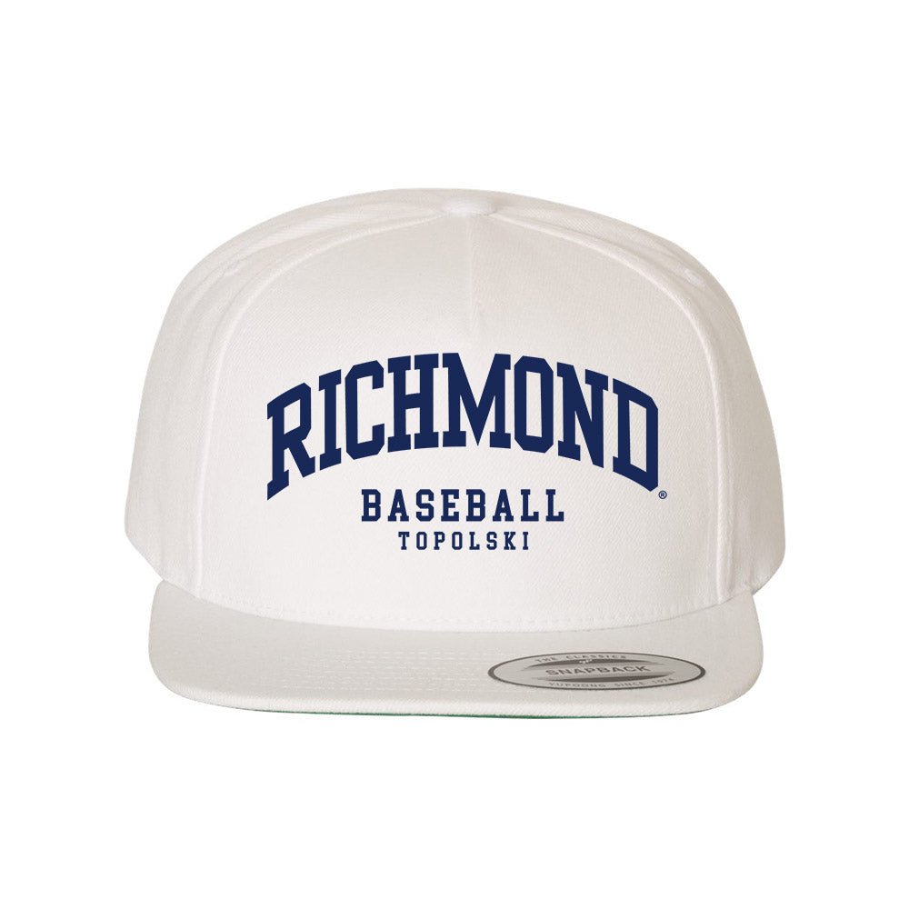 Richmond - NCAA Baseball : Chase Topolski - Snapback Hat-0