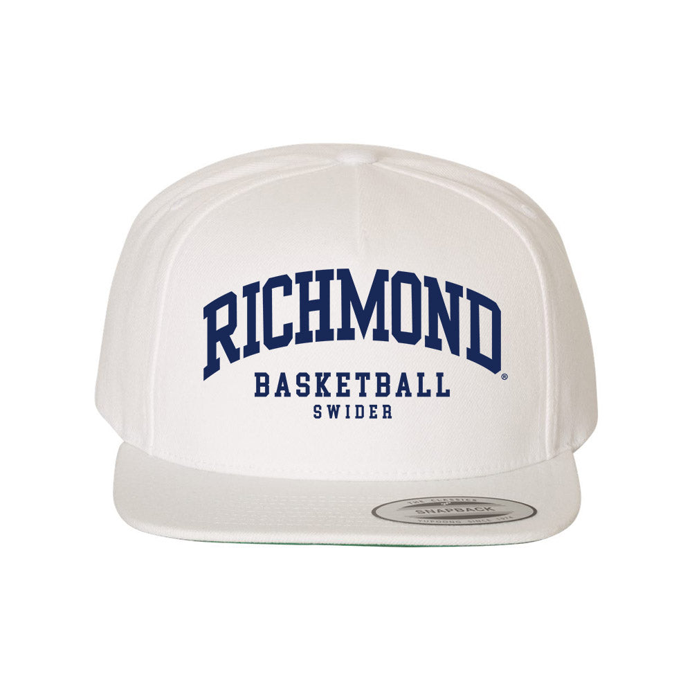 Richmond - NCAA Women's Basketball : Courtney Swider - Snapback Hat-0