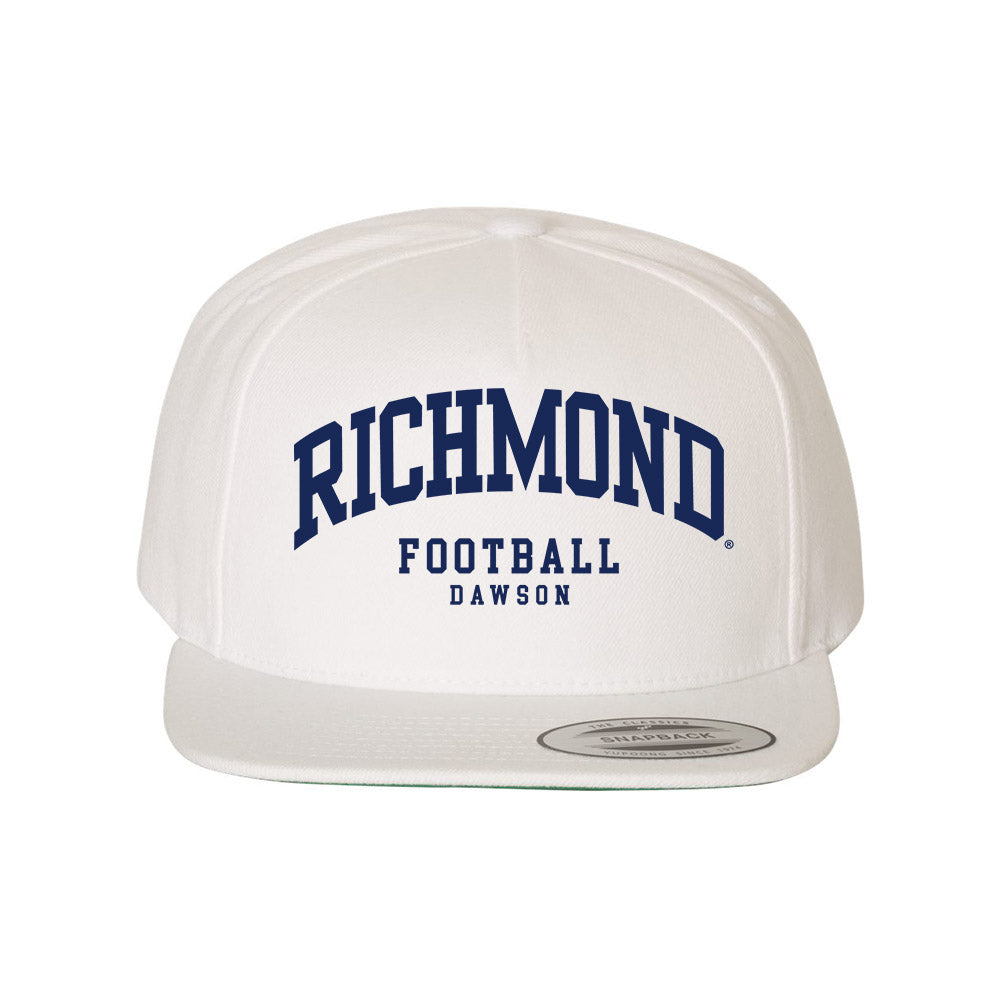 Richmond - NCAA Football : Isaiah Dawson - Snapback Hat-0