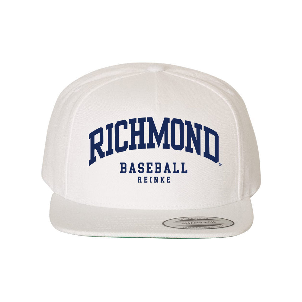 Richmond - NCAA Baseball : Brian Reinke - Snapback Hat-0