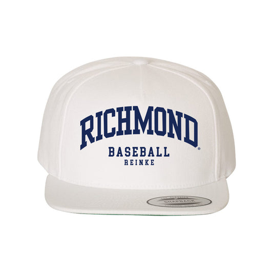Richmond - NCAA Baseball : Brian Reinke - Snapback Hat-0
