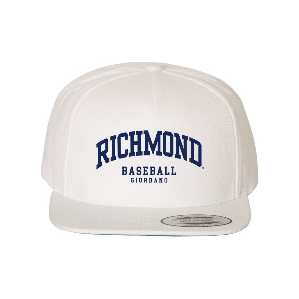 Richmond - NCAA Baseball : Joey Giordano - Snapback Hat