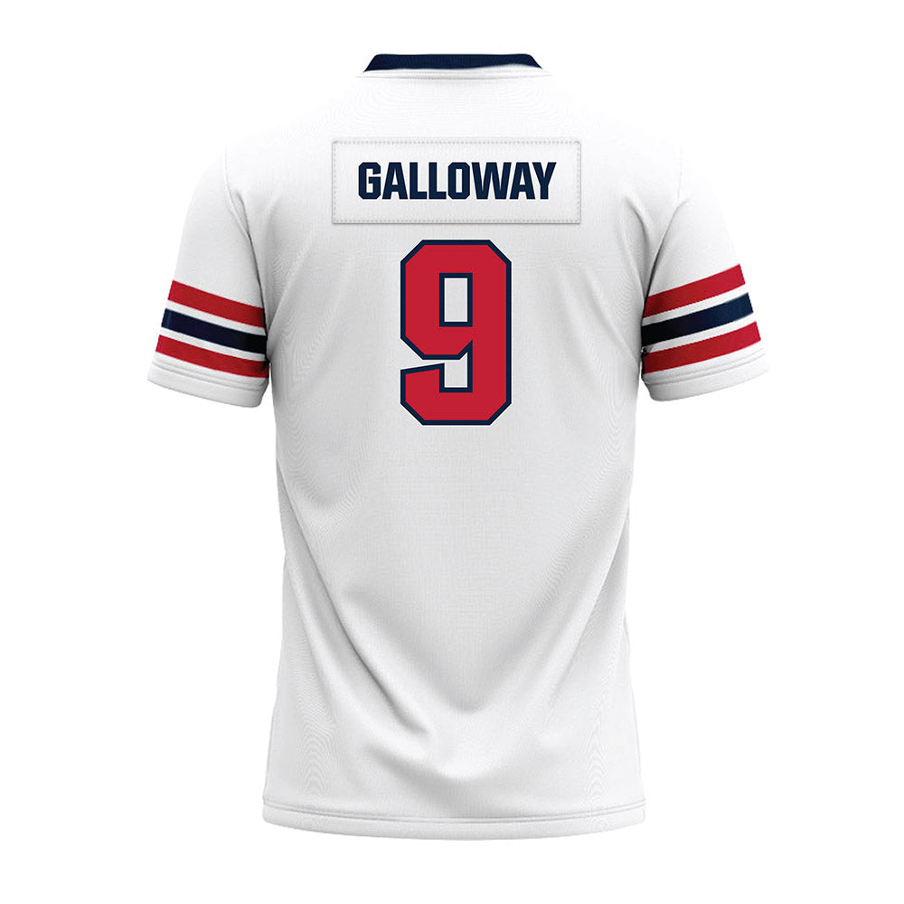 Richmond - NCAA Football : Wayne Galloway - White Premium Football Jersey