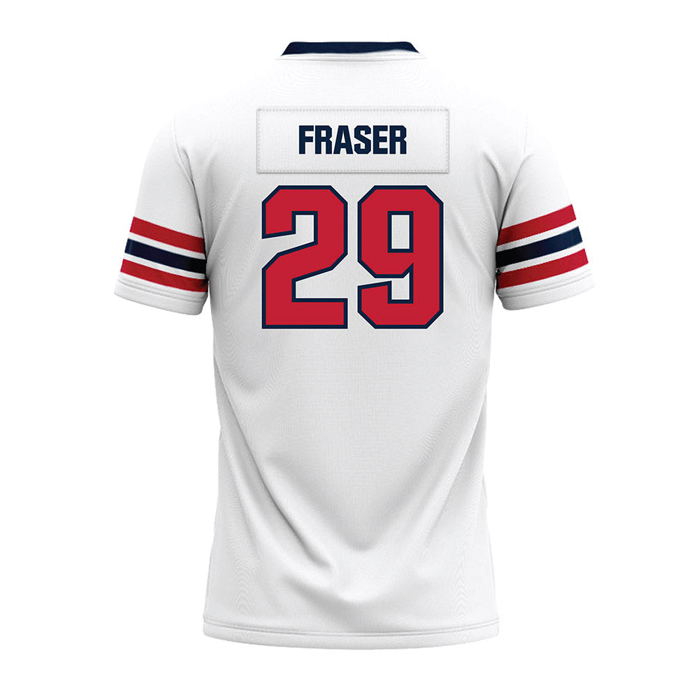 Richmond - NCAA Football : Christopher Fraser - White Premium Football Jersey