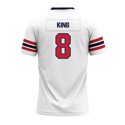 Richmond - NCAA Football : Andrew King - White Premium Football Jersey