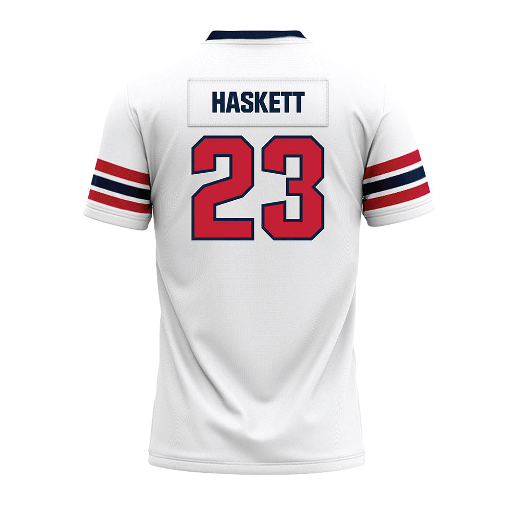 Richmond - NCAA Football : Amir Haskett - White Premium Football Jersey