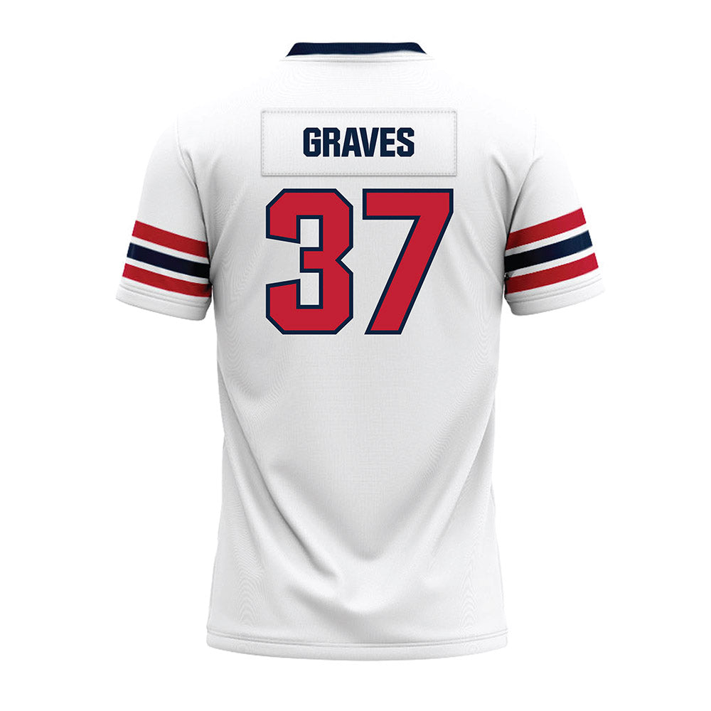 Richmond - NCAA Football : Chance Graves - White Premium Football Jersey