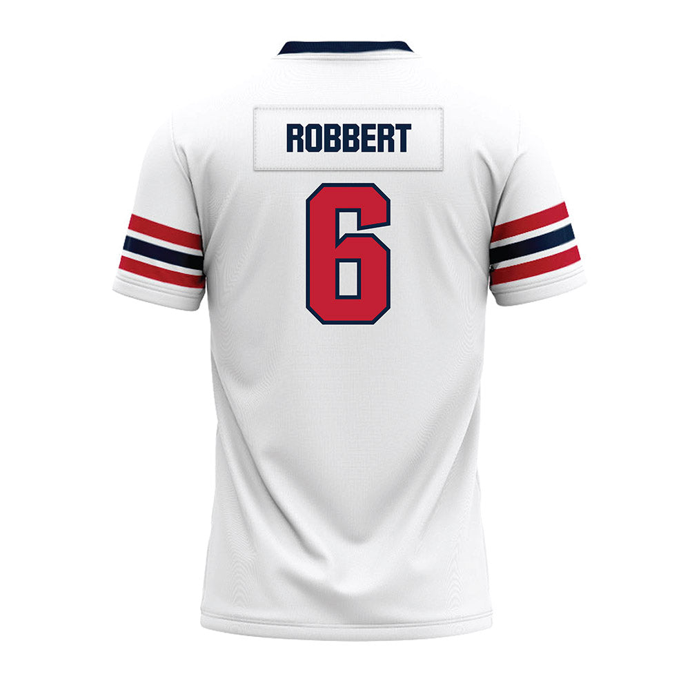 Richmond - NCAA Football : Matt Robbert - White Premium Football Jersey