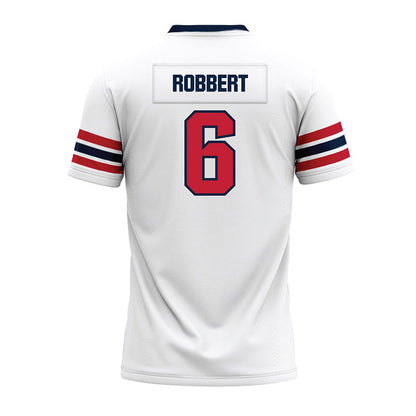 Richmond - NCAA Football : Matt Robbert - White Premium Football Jersey