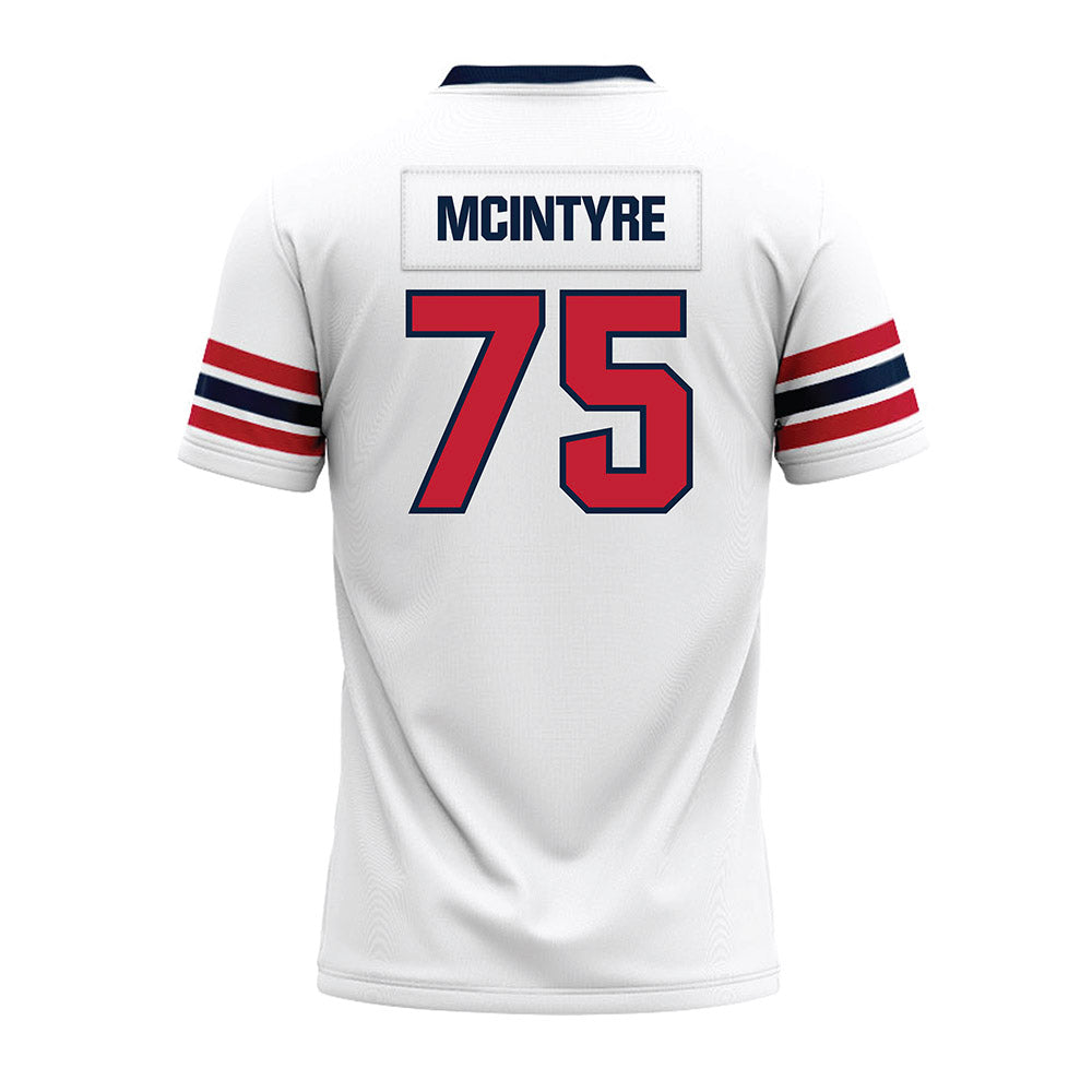 Richmond - NCAA Football : Brady McIntyre - White Premium Football Jersey-1