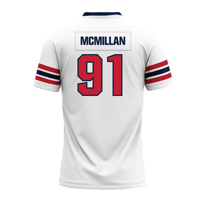 Richmond - NCAA Football : Elijah McMillan - White Premium Football Jersey