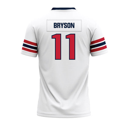 Richmond - NCAA Football : Zion Bryson - White Premium Football Jersey-1
