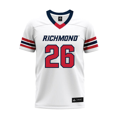 Richmond - NCAA Football : Blake Houser - White Premium Football Jersey