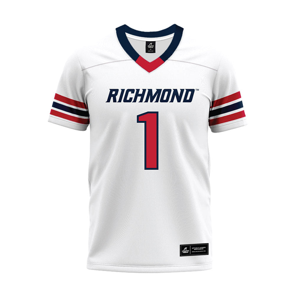 Richmond - NCAA Football : Quanye Veney - White Premium Football Jersey-0