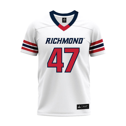 Richmond - NCAA Football : Daniel Sellers - White Premium Football Jersey