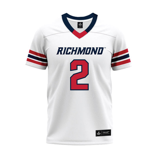 Richmond - NCAA Football : Jaiden Fair - White Premium Football Jersey-0