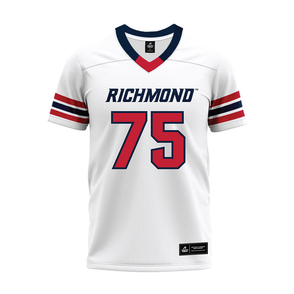 Richmond - NCAA Football : Brady McIntyre - White Premium Football Jersey-0