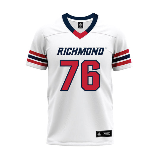 Richmond - NCAA Football : Parker Mitchell - White Premium Football Jersey