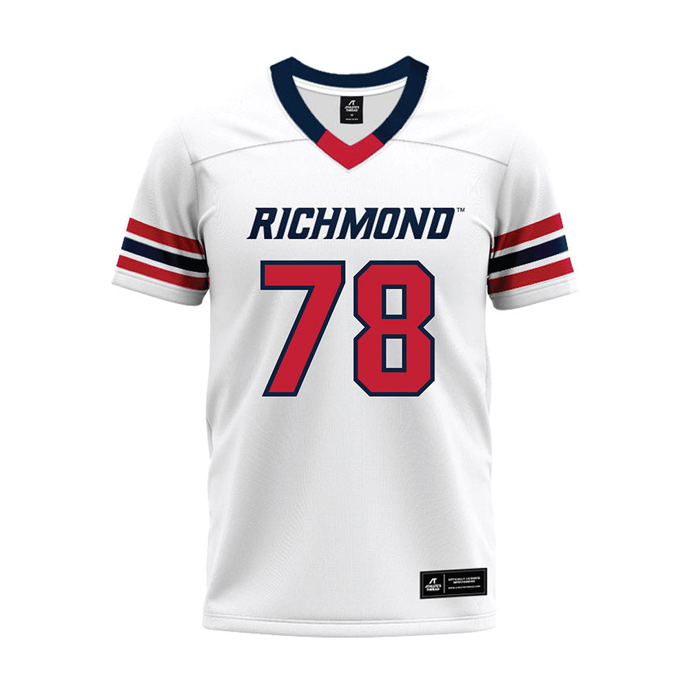 Richmond - NCAA Football : Luke Surrett - White Premium Football Jersey-0