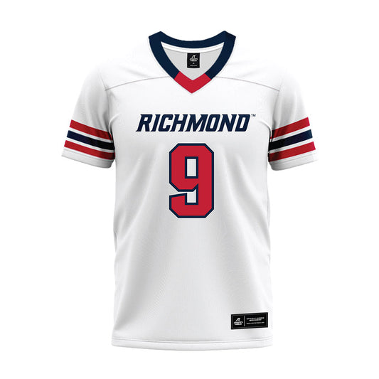 Richmond - NCAA Football : Bryce Lee - White Premium Football Jersey-0