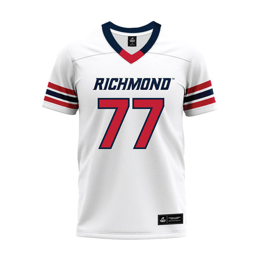 Richmond - NCAA Football : Kade Capristo - White Premium Football Jersey