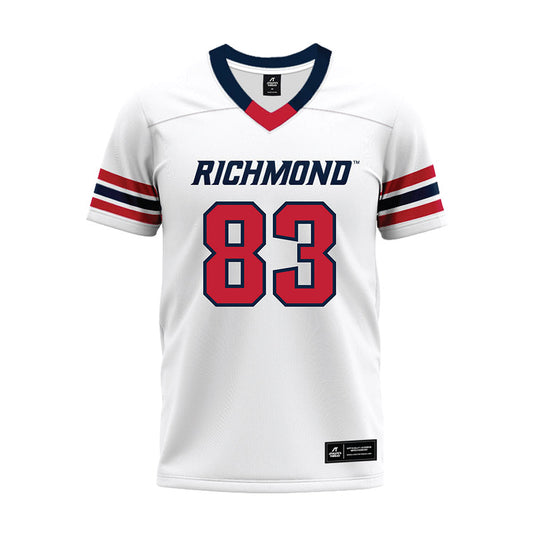 Richmond - NCAA Football : Ryan Campbell - White Premium Football Jersey