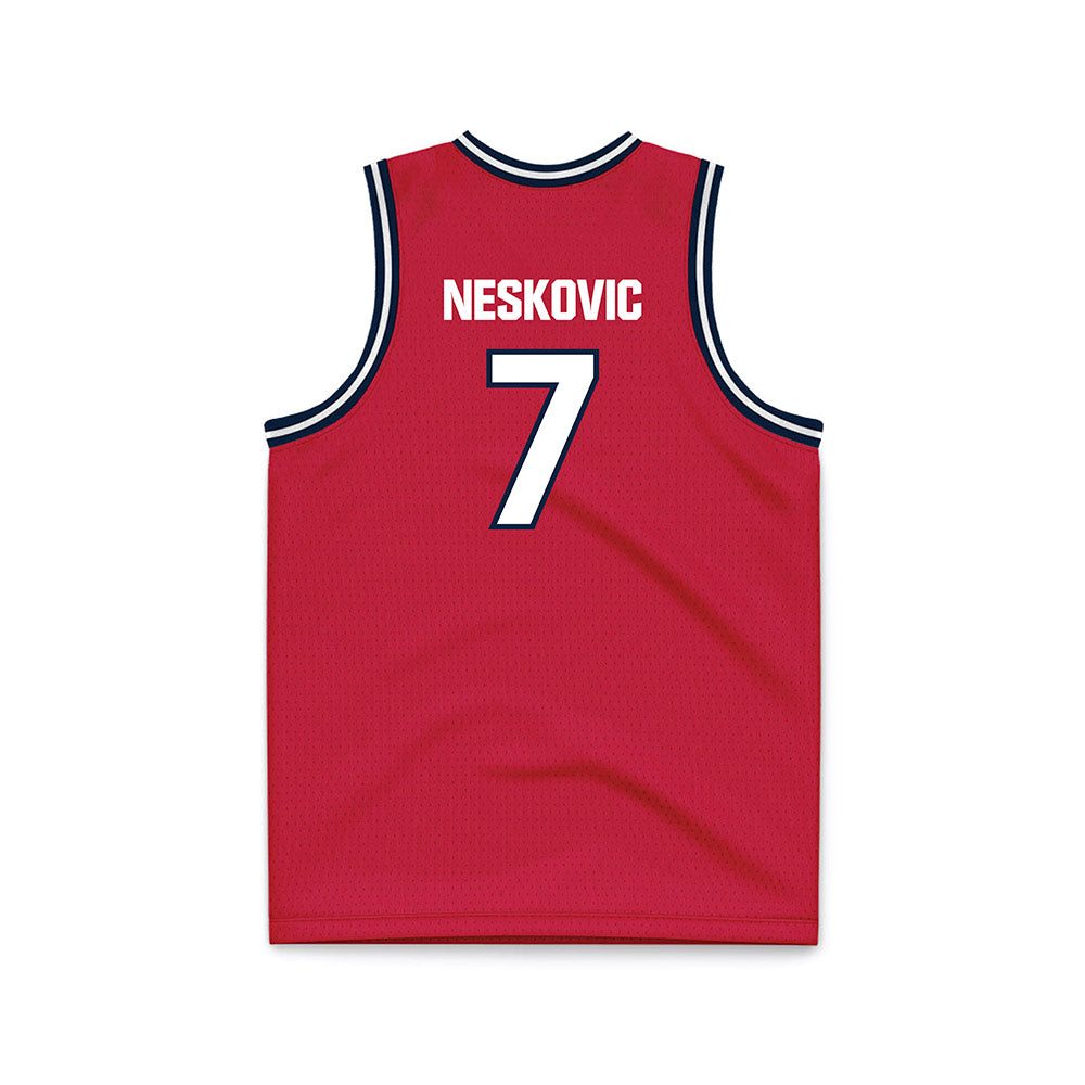 Richmond - NCAA Men's Basketball : Dusan Neskovic - Basketball Jersey