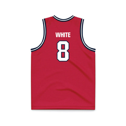 Richmond - NCAA Men's Basketball : B Artis White - Basketball Jersey