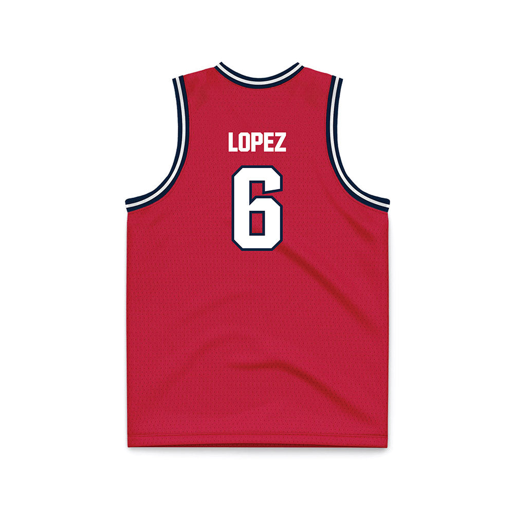 Richmond - NCAA Men's Basketball : Anthony Lopez - Basketball Jersey-1