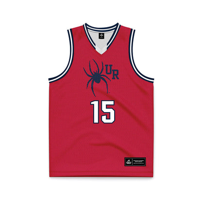 Richmond - NCAA Men's Basketball : Kirby Mooney - Basketball Jersey