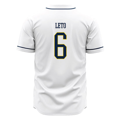 Toledo - NCAA Baseball : Luke Leto - Jersey-1