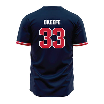 Richmond - NCAA Baseball : Aidan OKeefe - Blue Jersey-1