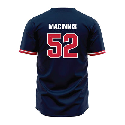 Richmond - NCAA Baseball : Spencer MacInnis - Blue Jersey-1