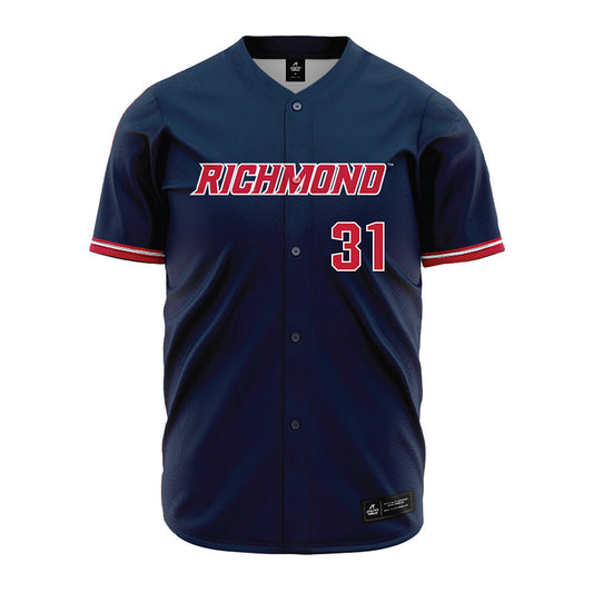 Richmond - NCAA Baseball : Paul Witkop - Blue Jersey-0