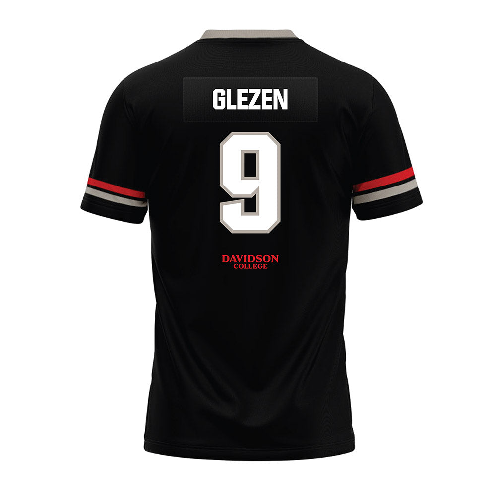 Davidson - NCAA Football : Landon Glezen - 2024 Black Premium Football Jersey-1