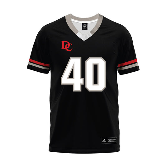 Davidson - NCAA Football : Carius McClain - 2024 Black Premium Football Jersey