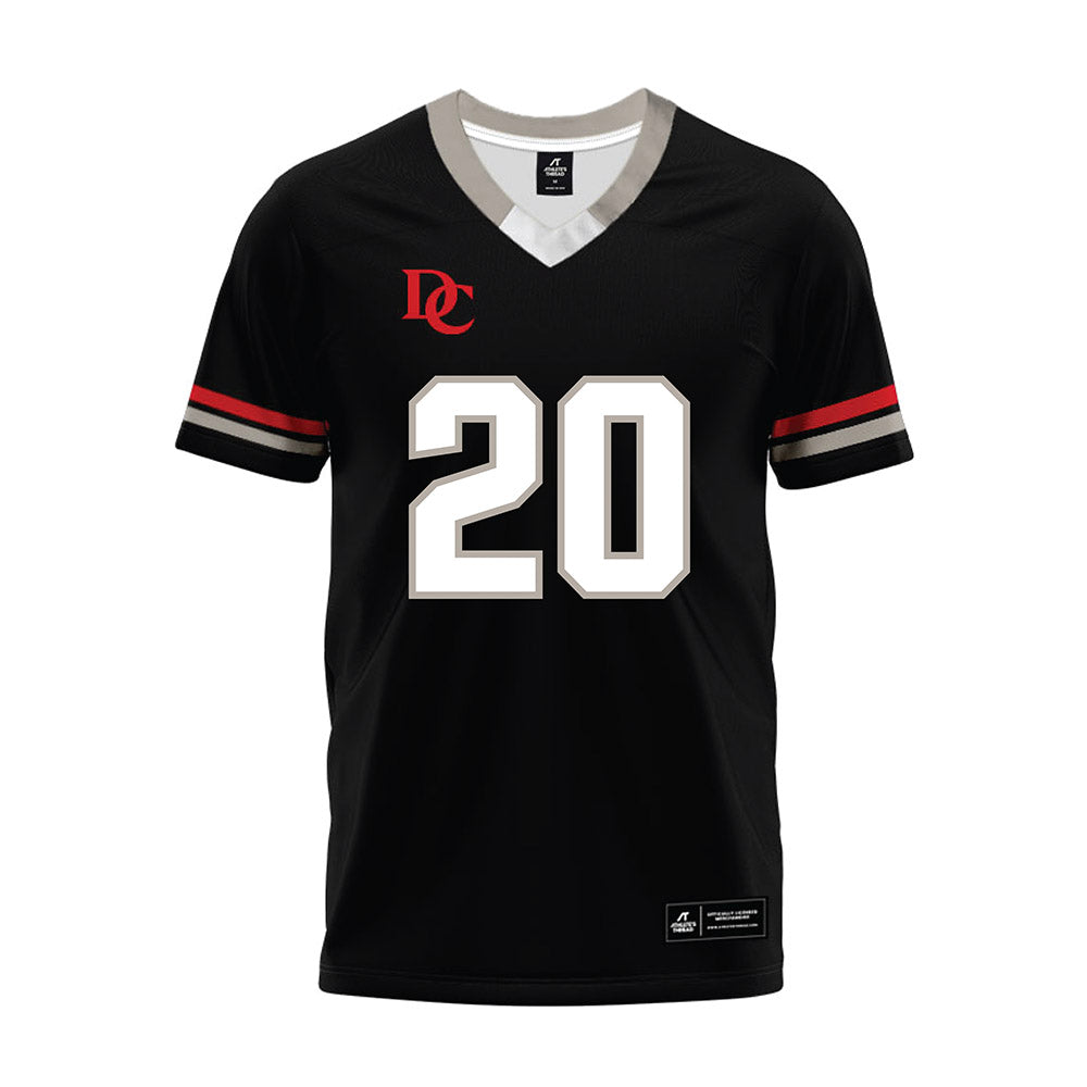 Davidson - NCAA Football : Quinton Cancel II - 2024 Black Premium Football Jersey