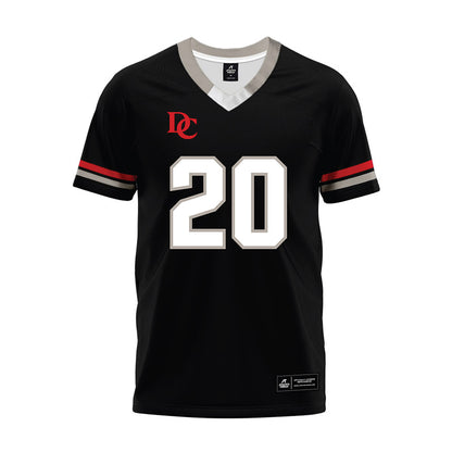 Davidson - NCAA Football : Quinton Cancel II - 2024 Black Premium Football Jersey
