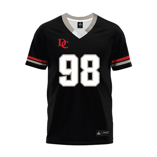 Davidson - NCAA Football : Jeramy Stith - 2024 Black Premium Football Jersey-0